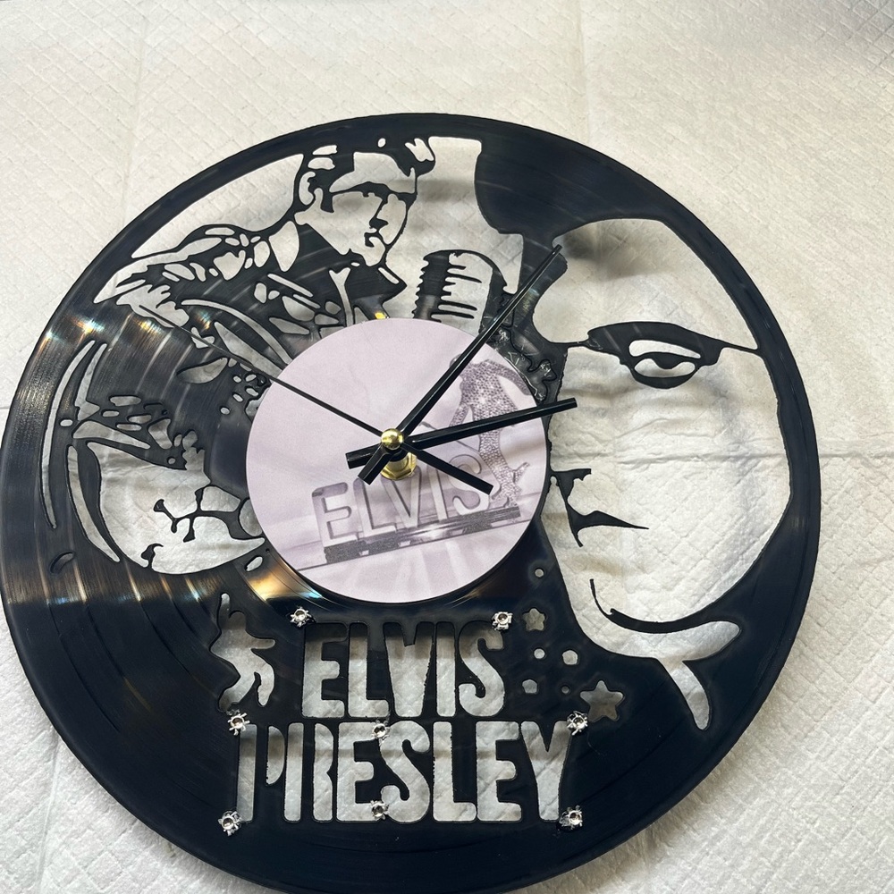 Elvis Presley wall clock